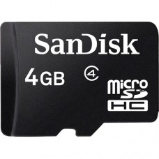 CARTÃO DE MEMÓRIA MICRO SD 4GB SANDISK  LOTE COM 50 PEÇAS 